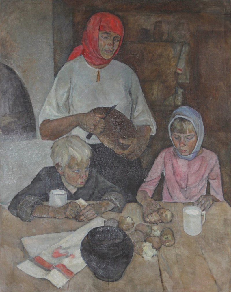 Авыр елларда. Алла Ширяева